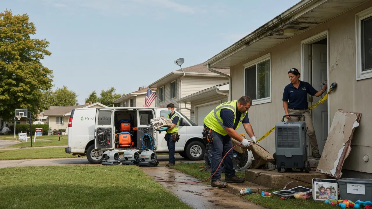 Water Damage Restoration in Waterloo, IA near me